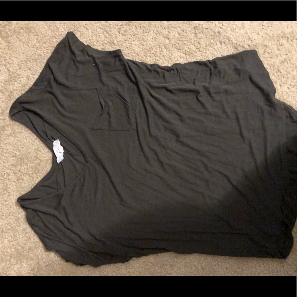 dark green comfy shirt